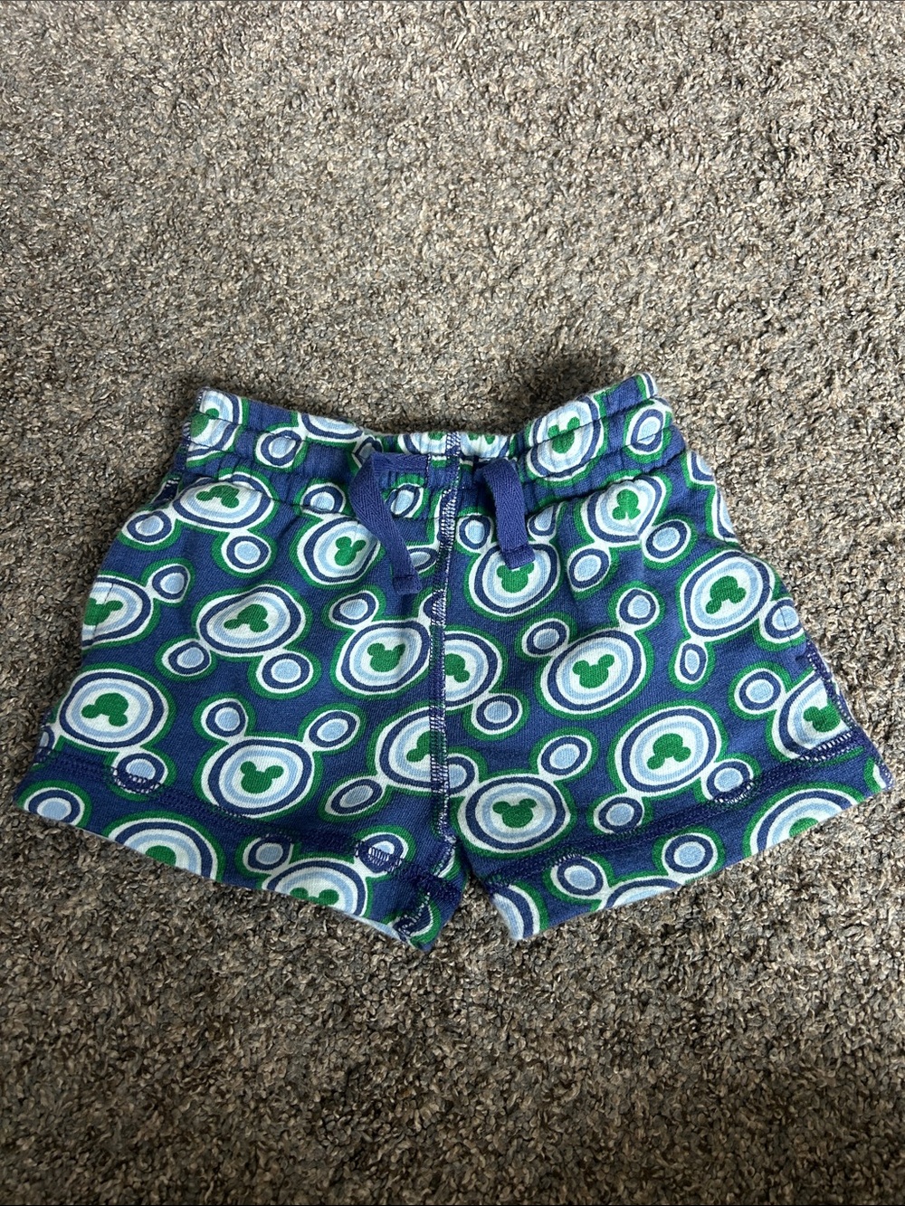 Hanna Andersson Mickey Mouse Patterned Shorts